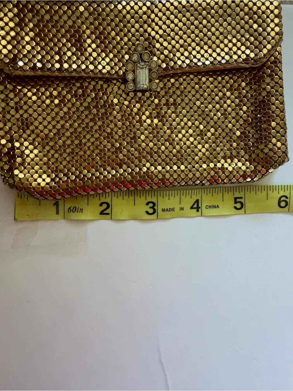 Whiting & Davis elegant gold